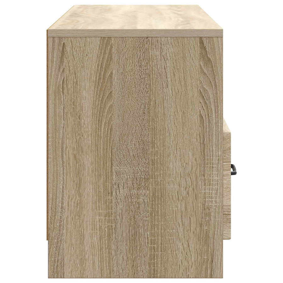 TV-kast met lade Sonoma Eiken 102 x 34,5 x 47 cm Bewerkt hout