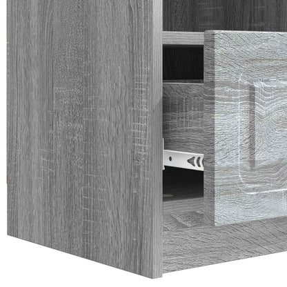 TV-kast met lade Grijs sonoma 102 x 34,5 x 47 cm Bewerkt hout