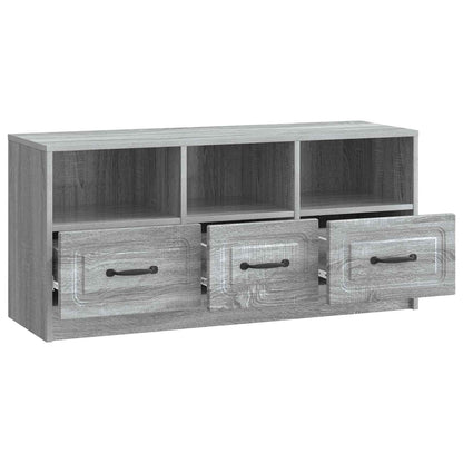 TV-kast met lade Grijs sonoma 102 x 34,5 x 47 cm Bewerkt hout