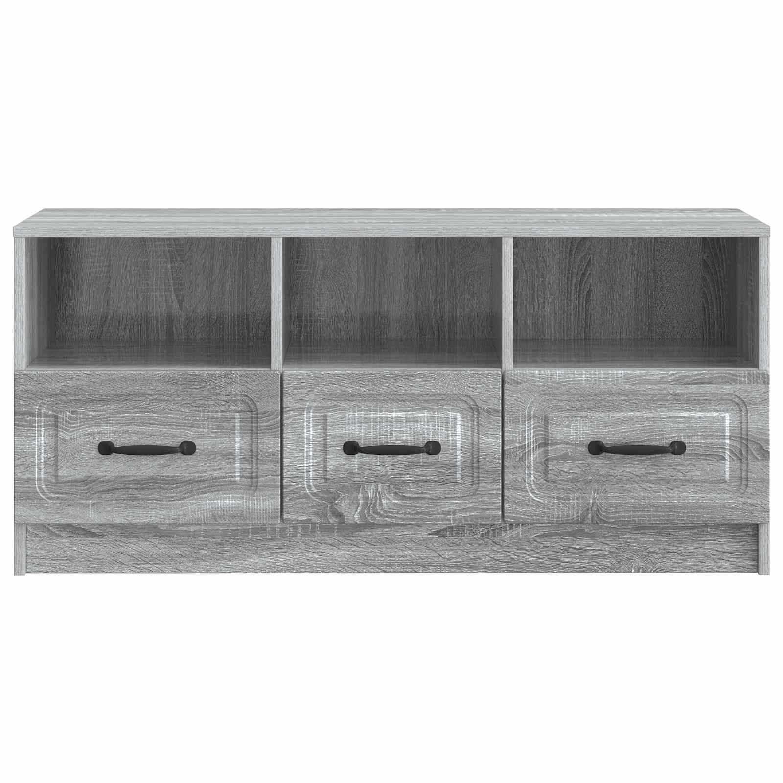 TV-kast met lade Grijs sonoma 102 x 34,5 x 47 cm Bewerkt hout