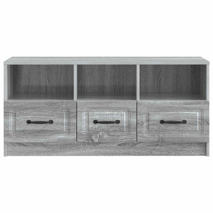 TV-kast met lade Grijs sonoma 102 x 34,5 x 47 cm Bewerkt hout