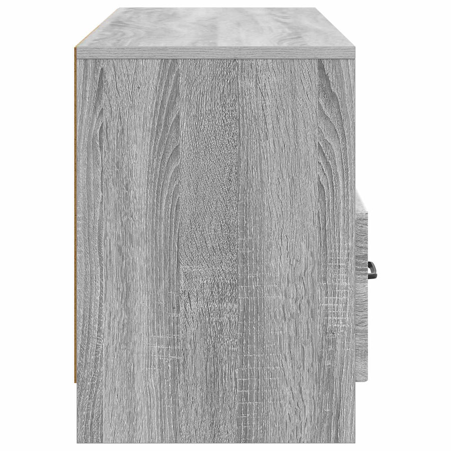 TV-kast met lade Grijs sonoma 102 x 34,5 x 47 cm Bewerkt hout