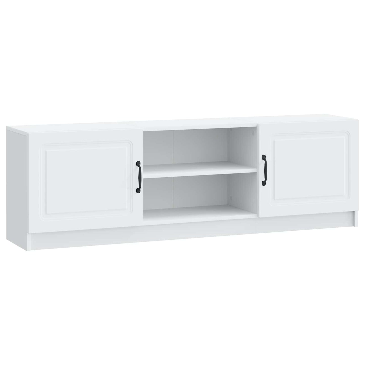 TV-kast Wit 150 x 31 x 47 cm Bewerkt hout