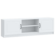 Tv-kast 150x31x47 cm bewerkt hout wit
