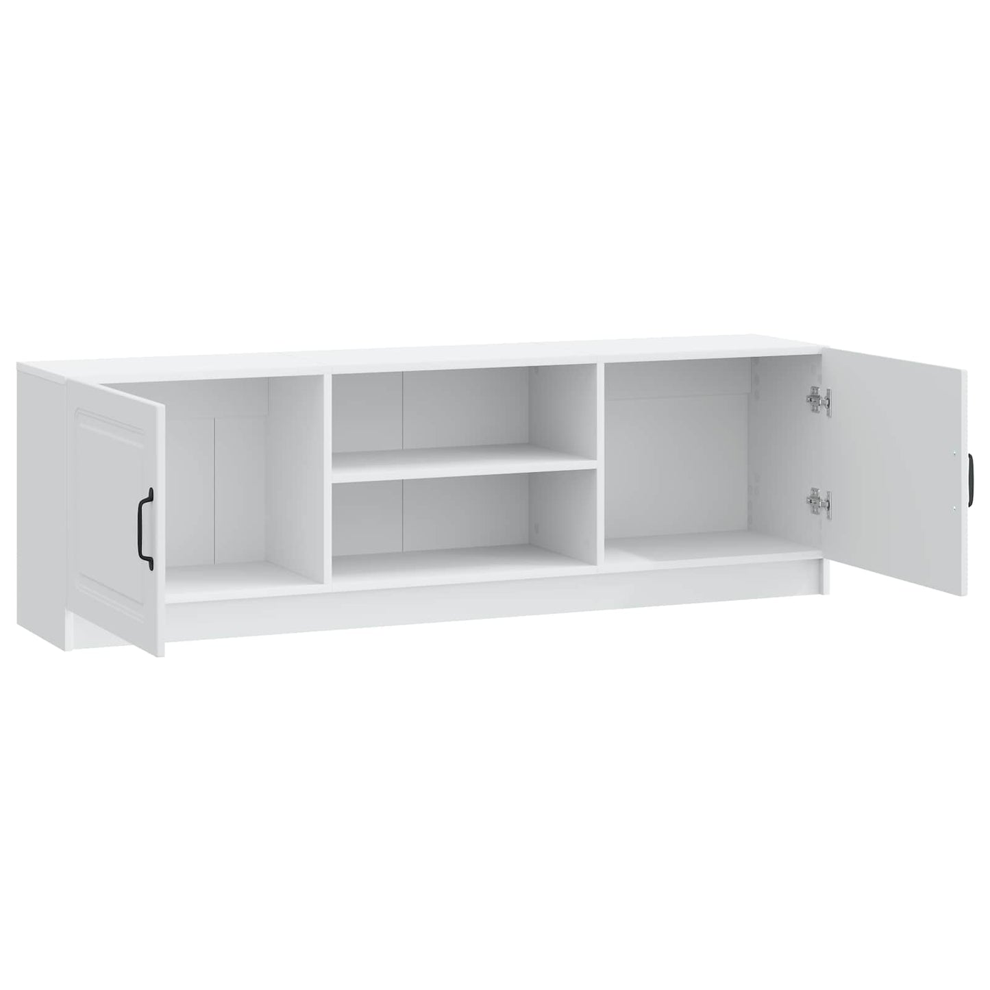 TV-kast Wit 150 x 31 x 47 cm Bewerkt hout