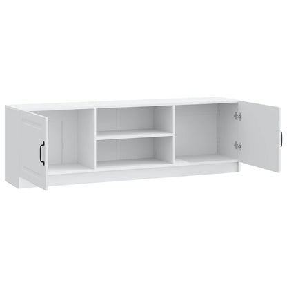 TV-kast Wit 150 x 31 x 47 cm Bewerkt hout