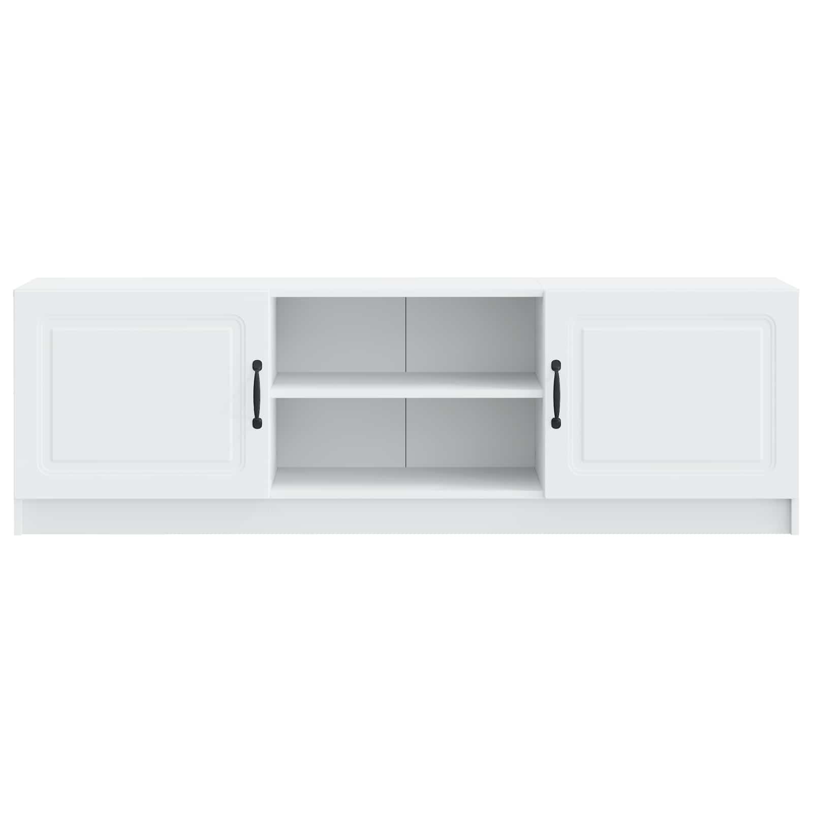 TV-kast Wit 150 x 31 x 47 cm Bewerkt hout