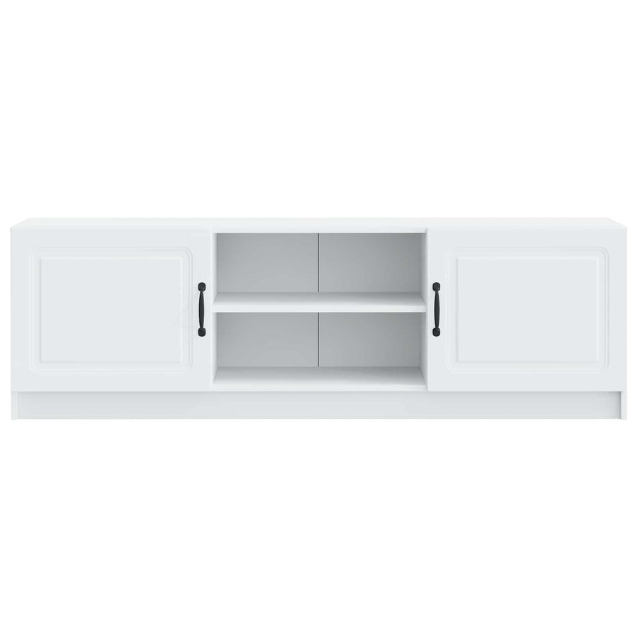 TV-kast Wit 150 x 31 x 47 cm Bewerkt hout