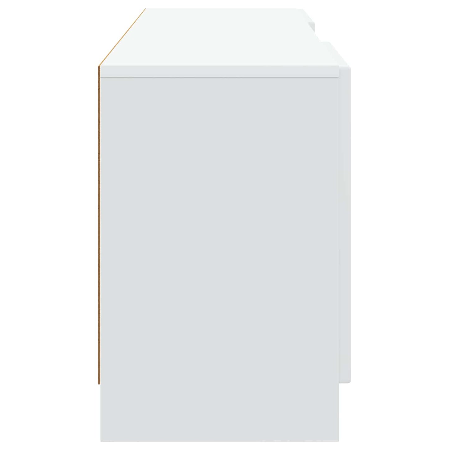TV-kast Wit 150 x 31 x 47 cm Bewerkt hout