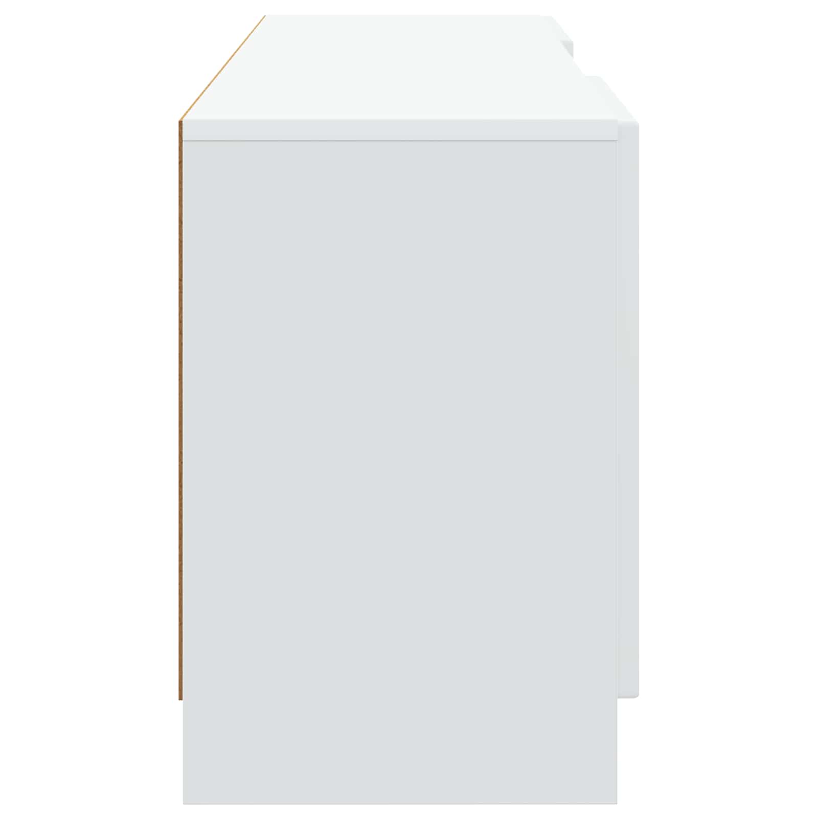 TV-kast Wit 150 x 31 x 47 cm Bewerkt hout