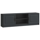 TV-kast 150x31x47 cm zwart bewerkt hout