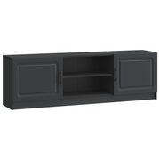 TV-kast 150x31x47 cm zwart bewerkt hout