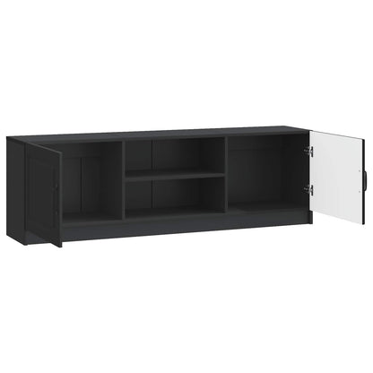 TV-kast Zwart 150 x 31 x 47 cm Bewerkt hout