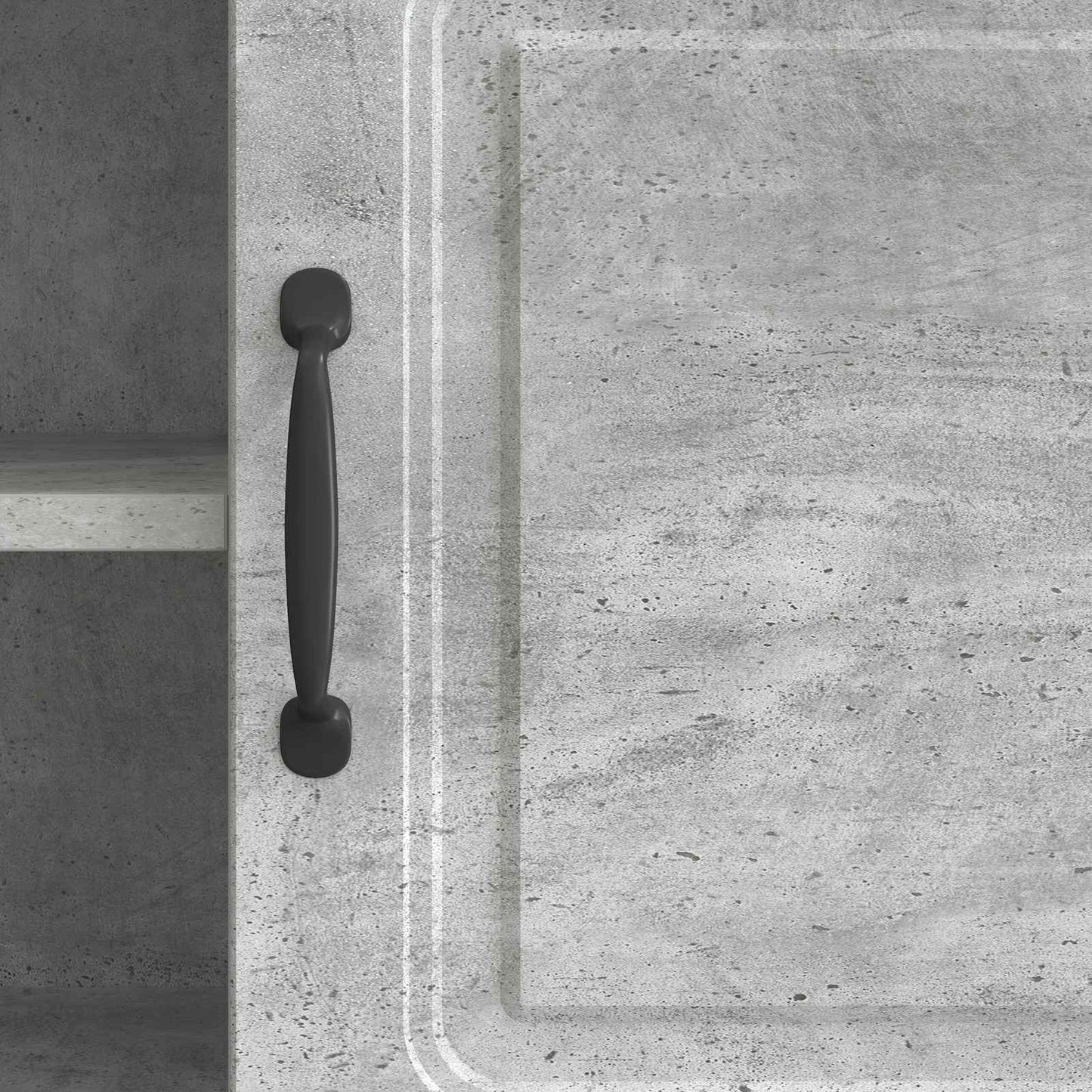 TV-kast Betongrijs 150 x 31 x 47 cm Bewerkt hout