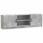 Tv-kast betongrijs 150x31x47 cm bewerkt hout