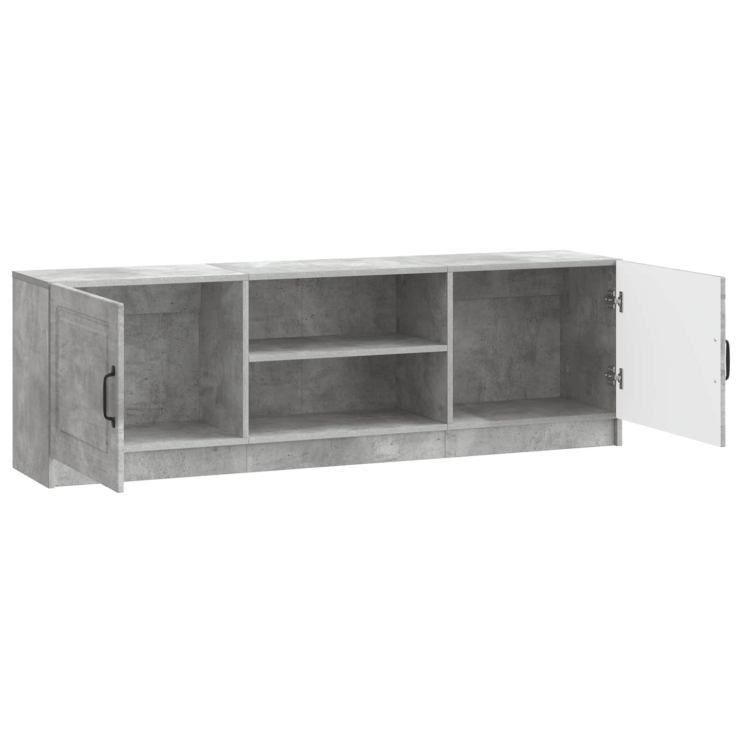 TV-kast Betongrijs 150 x 31 x 47 cm Bewerkt hout
