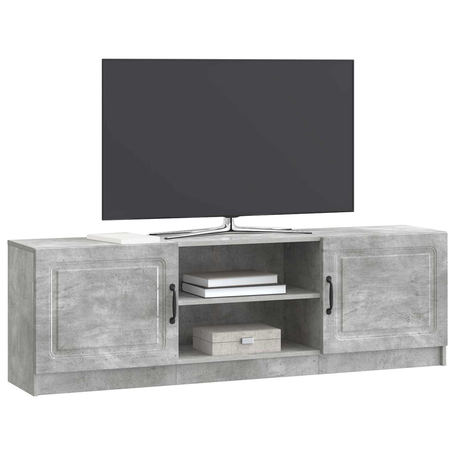 TV-kast Betongrijs 150 x 31 x 47 cm Bewerkt hout