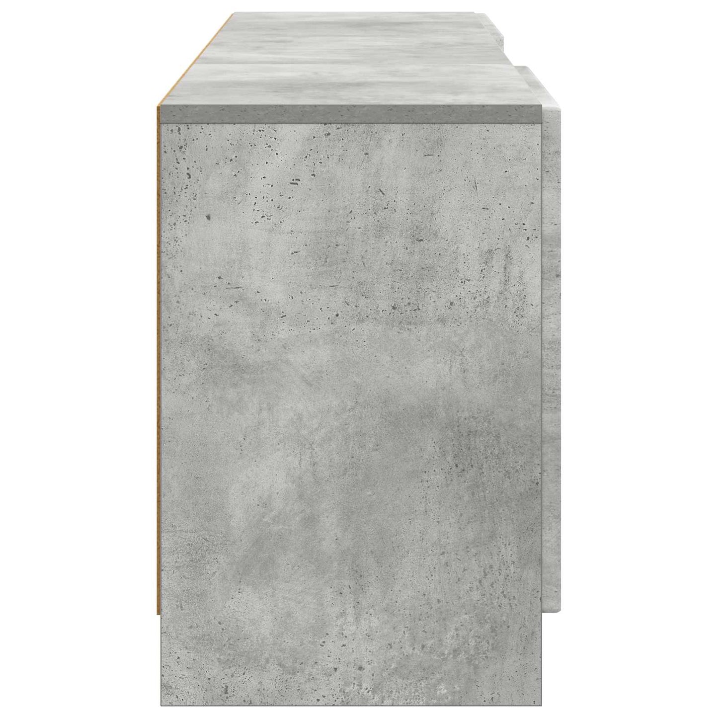TV-kast Betongrijs 150 x 31 x 47 cm Bewerkt hout