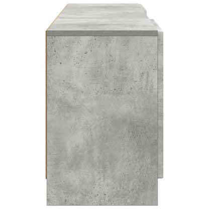 TV-kast Betongrijs 150 x 31 x 47 cm Bewerkt hout