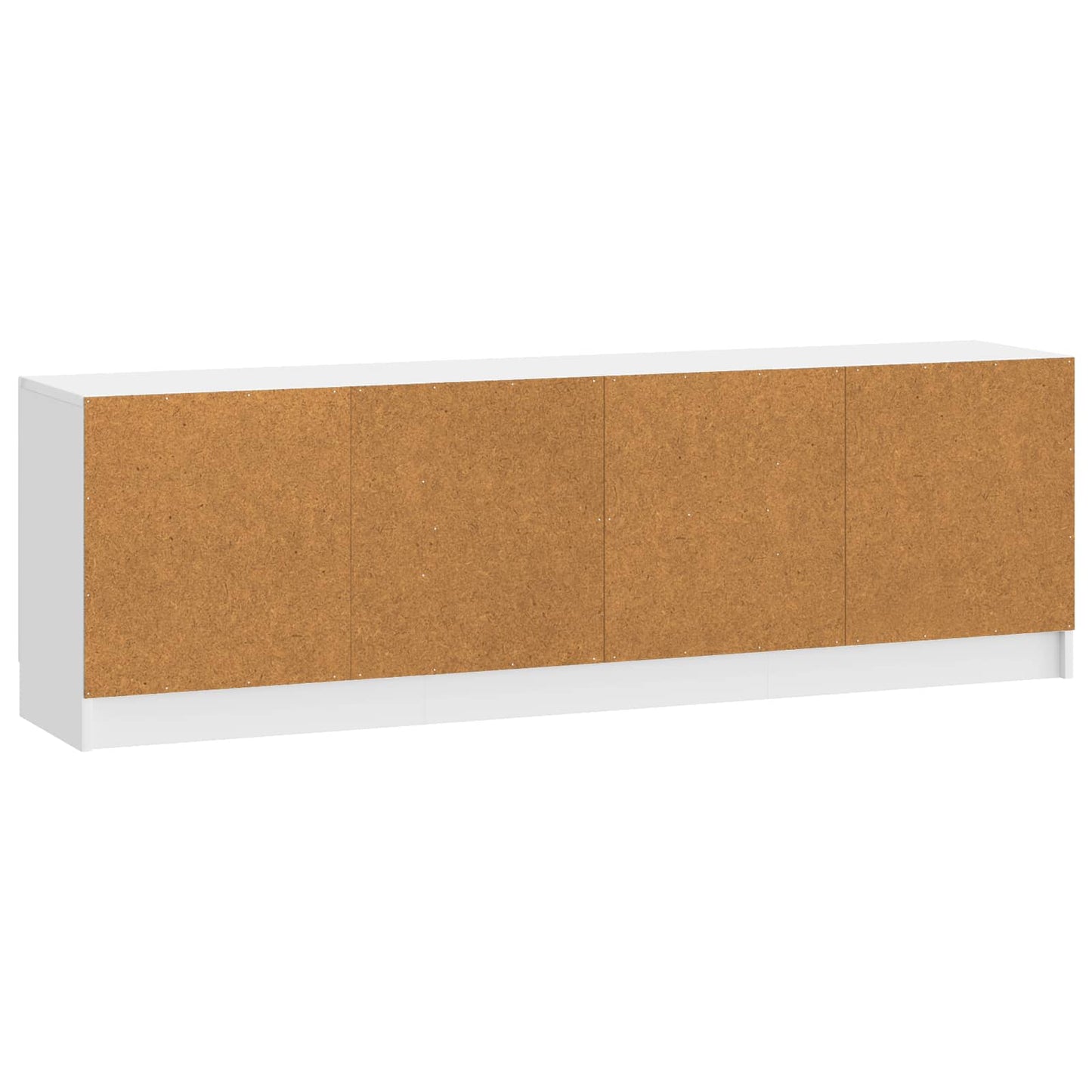 TV-kast Hoogglans Wit 150 x 31 x 47 cm Bewerkt hout