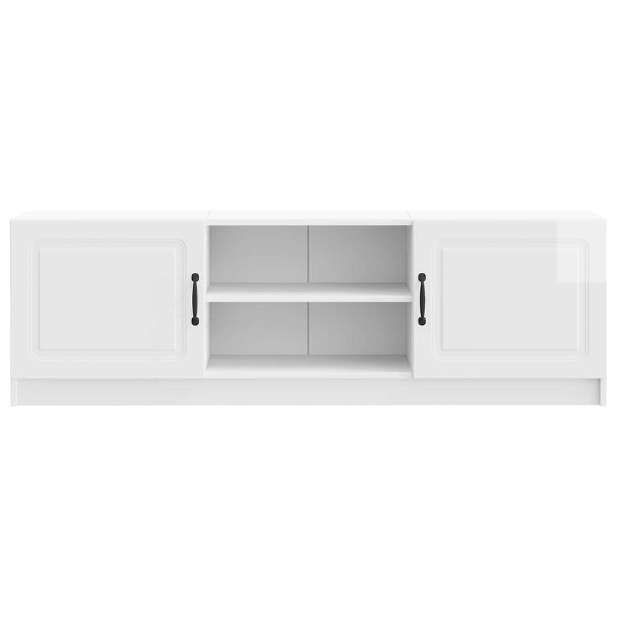 TV-kast Hoogglans Wit 150 x 31 x 47 cm Bewerkt hout