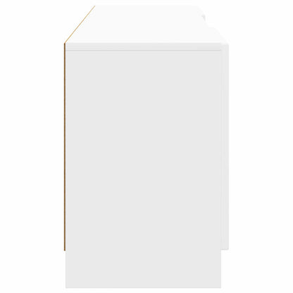 TV-kast Hoogglans Wit 150 x 31 x 47 cm Bewerkt hout