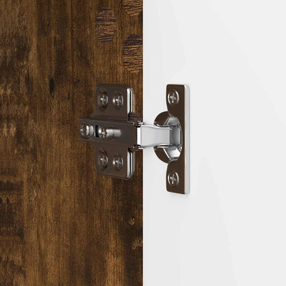 TV-kast Gerookt eiken 150 x 31 x 47 cm Bewerkt hout