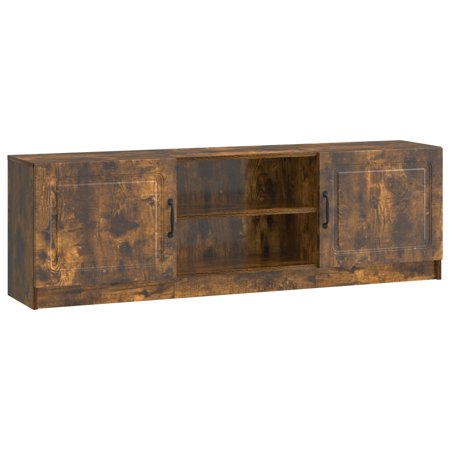 TV-kast Gerookt eiken 150 x 31 x 47 cm Bewerkt hout