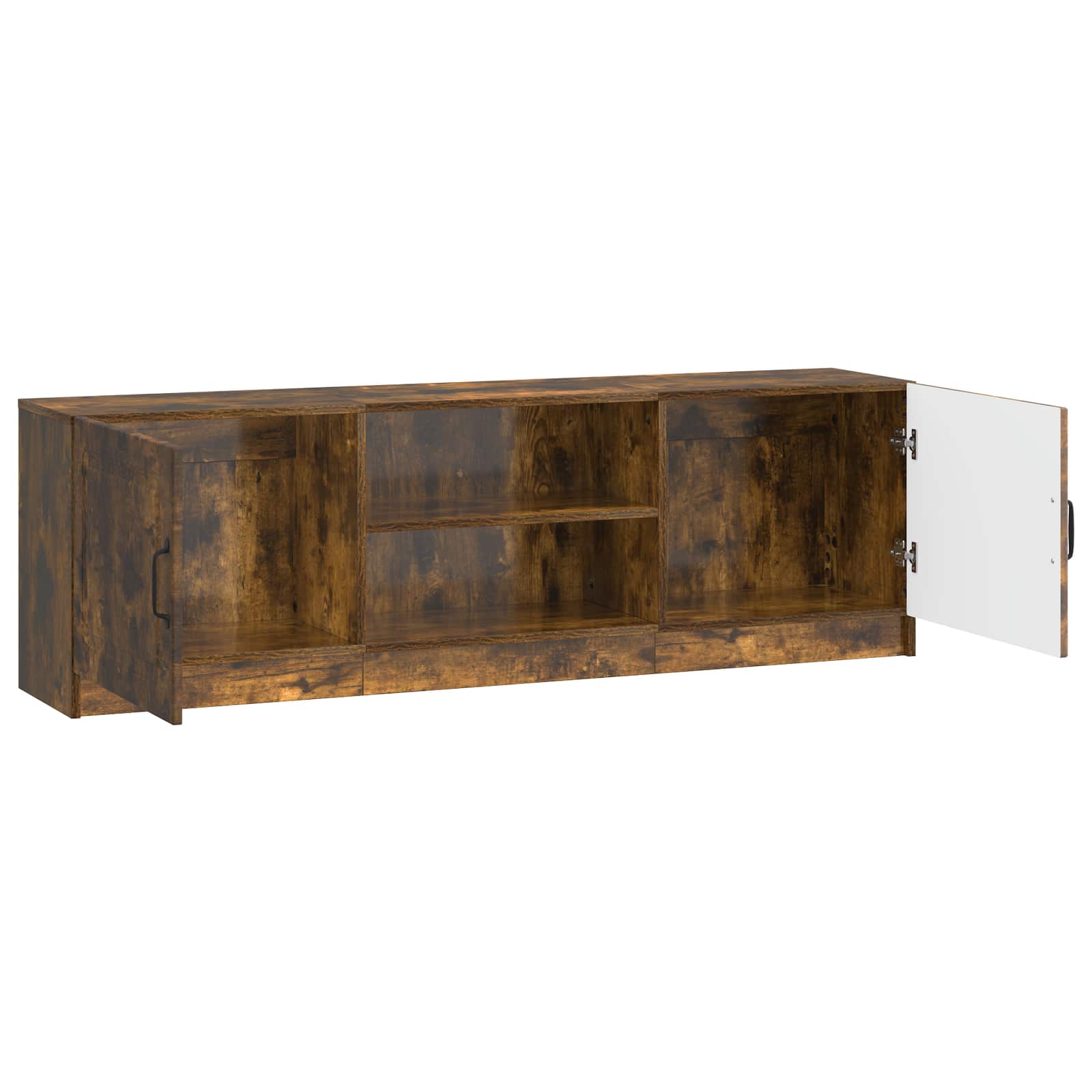 TV-kast Gerookt eiken 150 x 31 x 47 cm Bewerkt hout