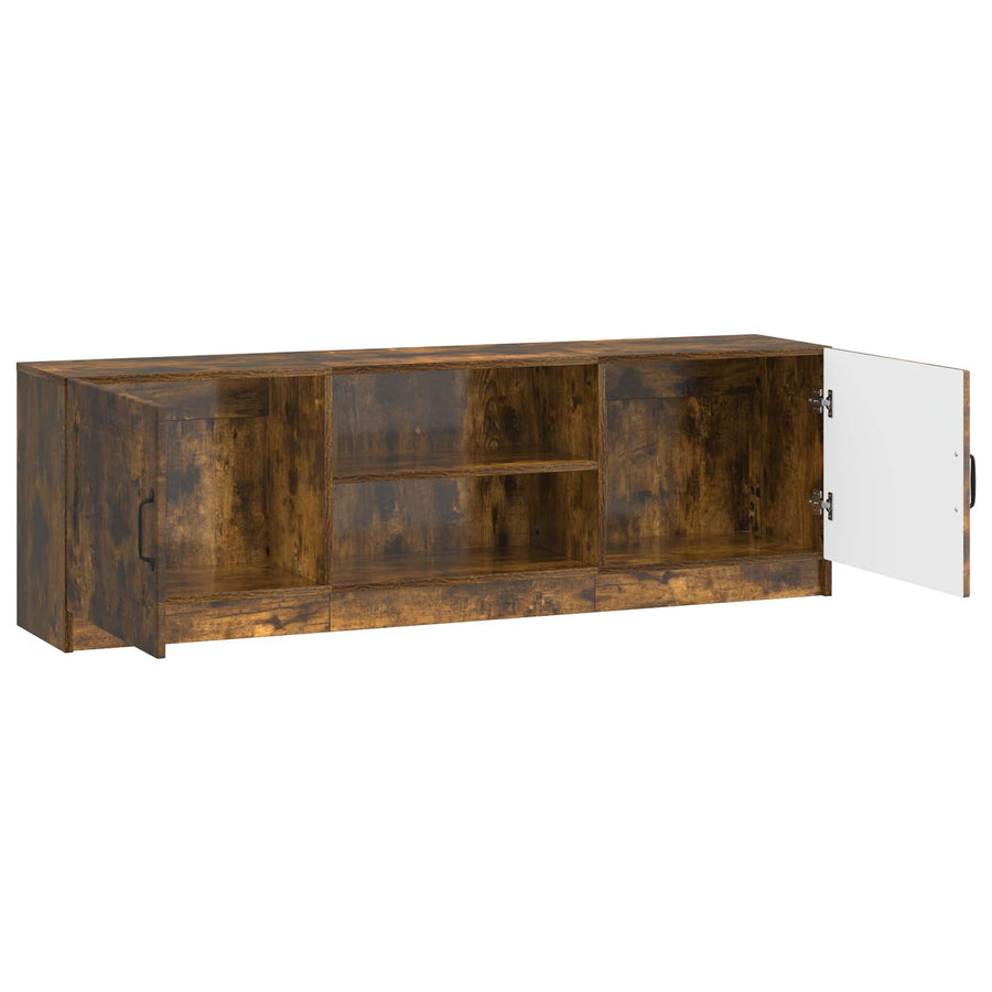 TV-kast Gerookt eiken 150 x 31 x 47 cm Bewerkt hout