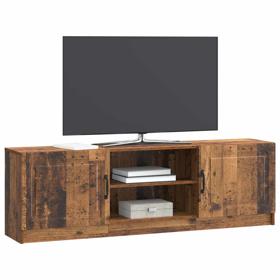 TV-kast Oud hout 150 x 31 x 47 cm Bewerkt hout