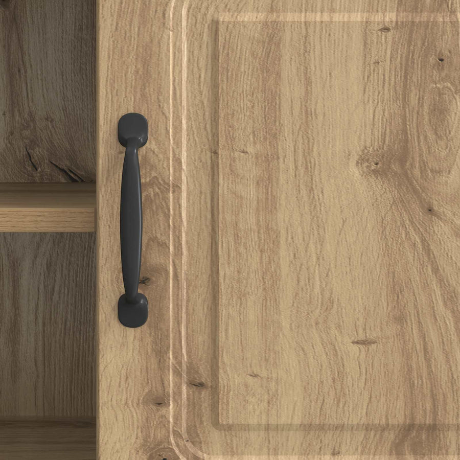 TV-kast Artisanaal eiken 150 x 31 x 47 cm Bewerkt hout