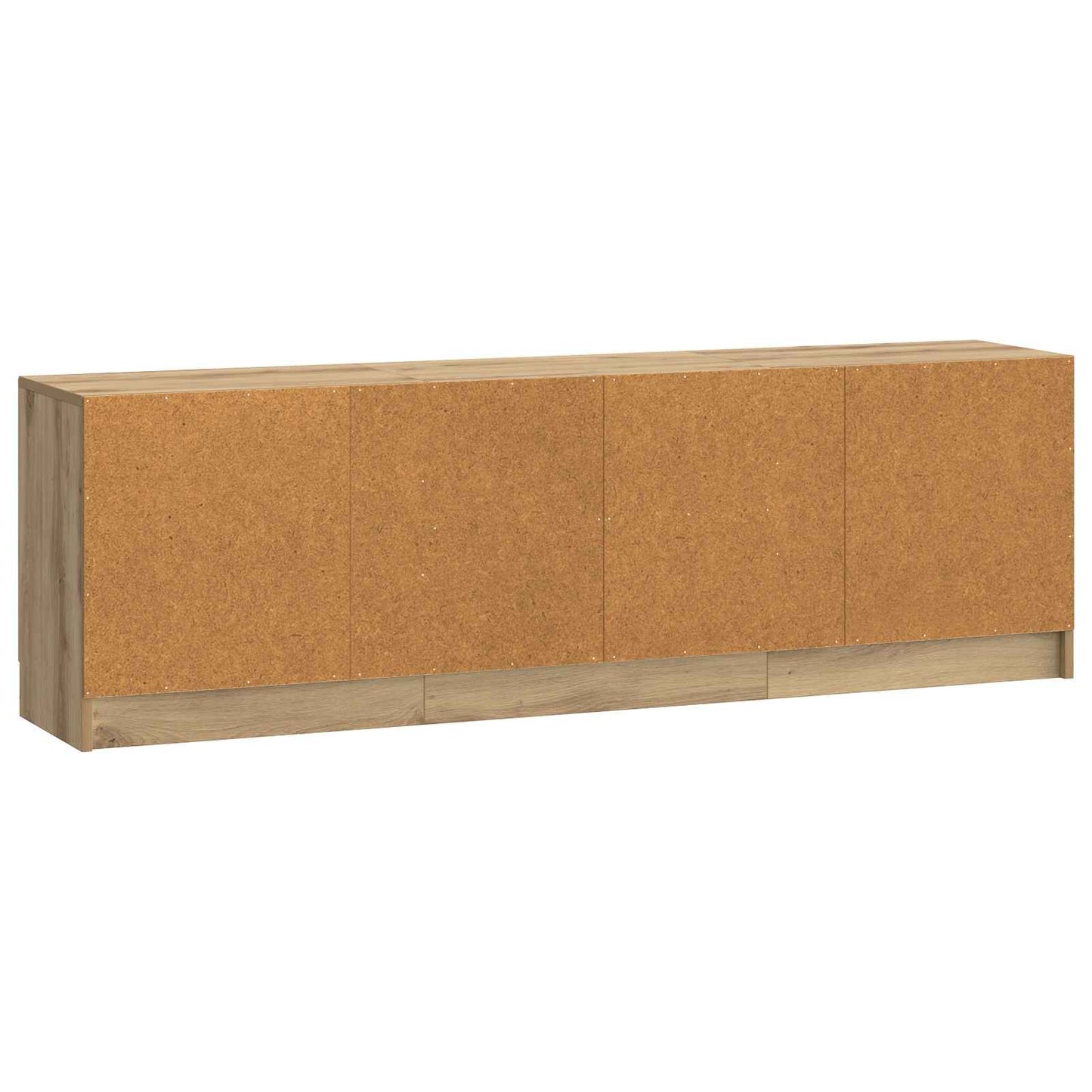 TV-kast Artisanaal eiken 150 x 31 x 47 cm Bewerkt hout