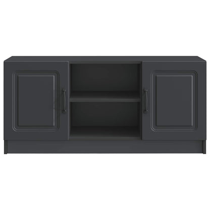 TV-kast Zwart 102 x 34,5 x 47 cm Bewerkt hout