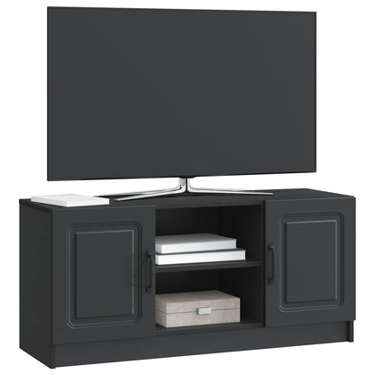 TV-kast Zwart 102 x 34,5 x 47 cm Bewerkt hout