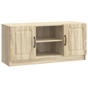 TV-kast 102x34,5x47 cm Sonoma eiken bewerkt hout