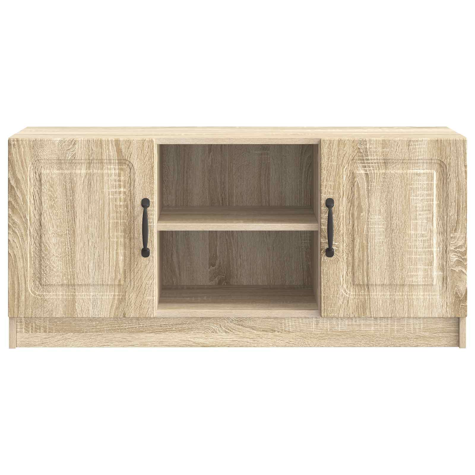 TV-kast Sonoma Eiken 102 x 34,5 x 47 cm Bewerkt hout