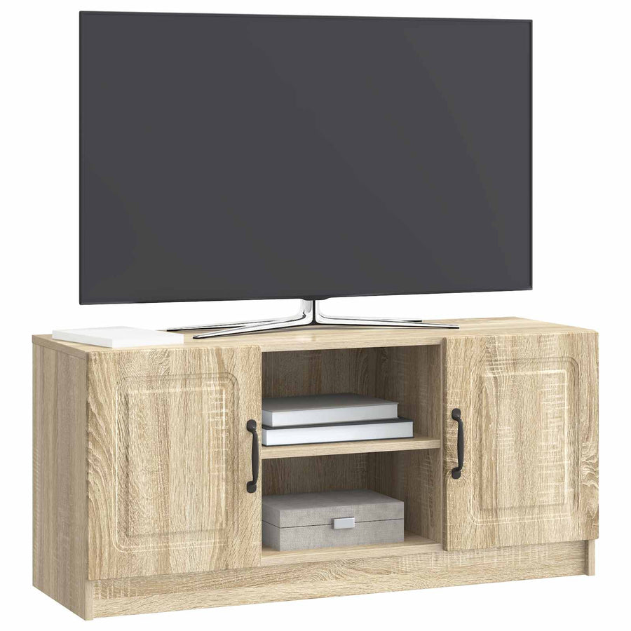 TV-kast Sonoma Eiken 102 x 34,5 x 47 cm Bewerkt hout