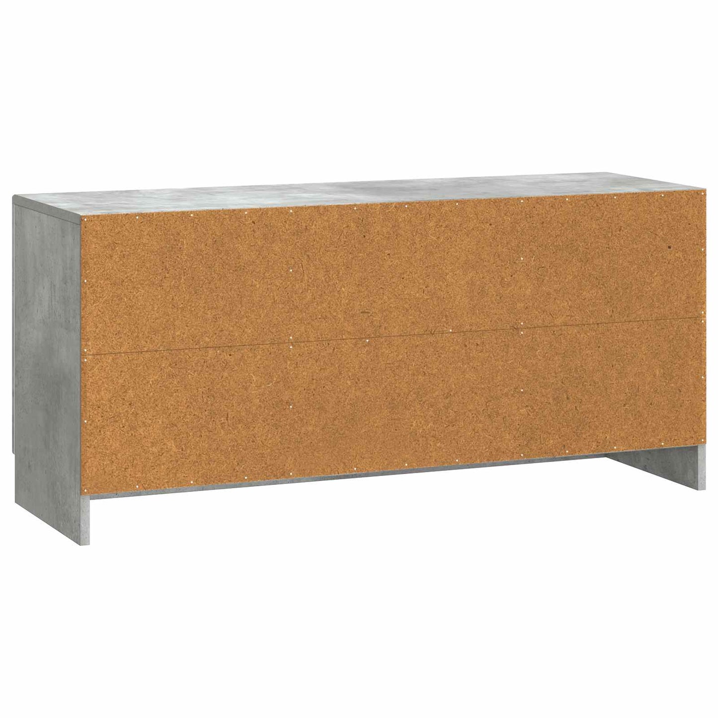 TV-kast Betongrijs 102 x 34,5 x 47 cm Bewerkt hout