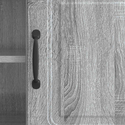 TV-kast Grijs sonoma 102 x 34,5 x 47 cm Bewerkt hout