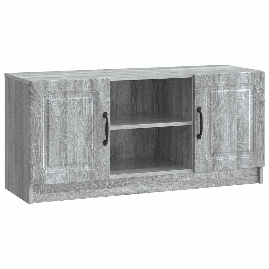TV-kast Grijs sonoma 102 x 34,5 x 47 cm Bewerkt hout