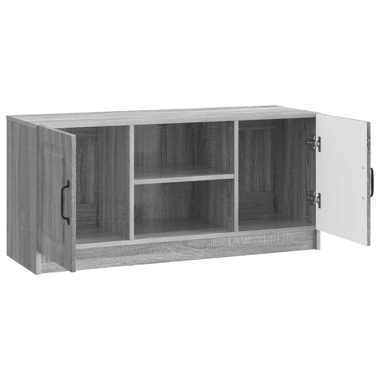 TV-kast Grijs sonoma 102 x 34,5 x 47 cm Bewerkt hout