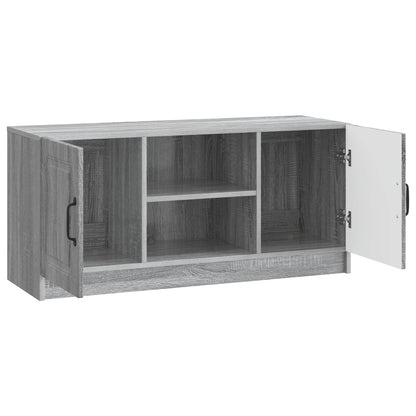 TV-kast Grijs sonoma 102 x 34,5 x 47 cm Bewerkt hout