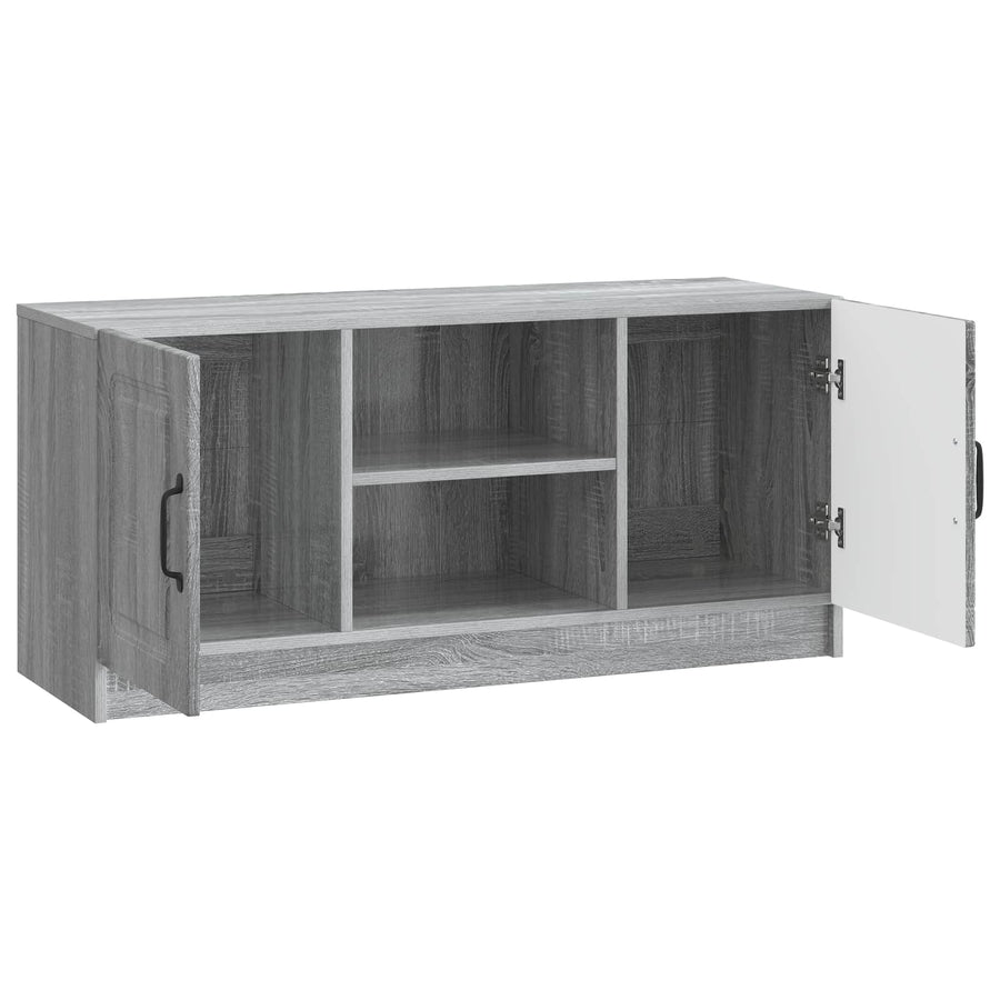 TV-kast Grijs sonoma 102 x 34,5 x 47 cm Bewerkt hout