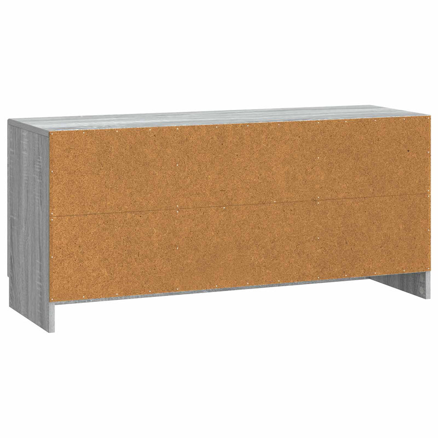 TV-kast Grijs sonoma 102 x 34,5 x 47 cm Bewerkt hout