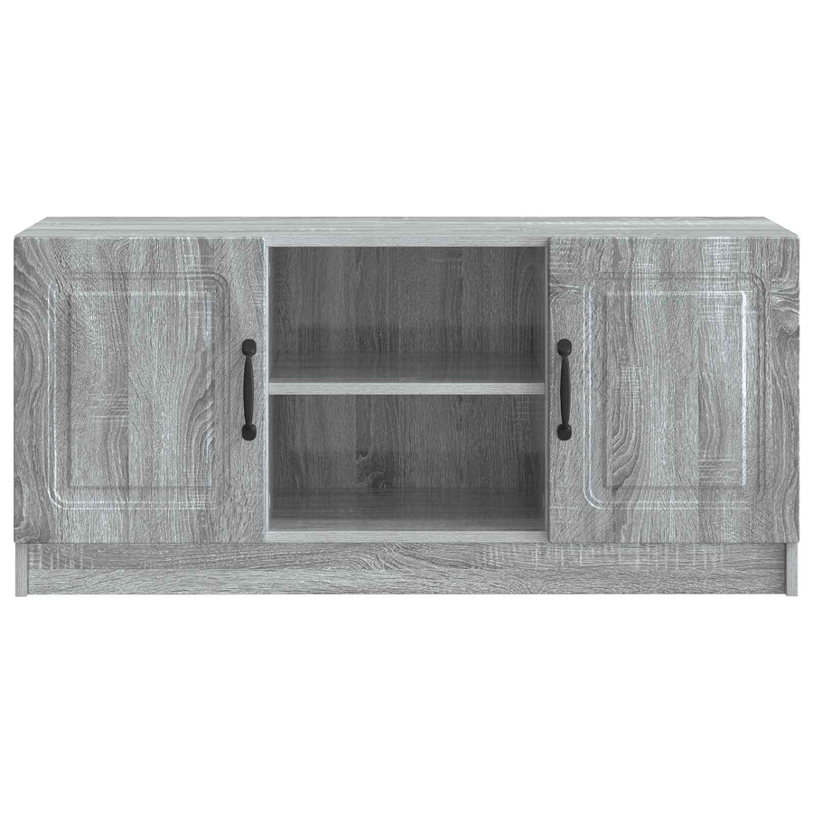 TV-kast Grijs sonoma 102 x 34,5 x 47 cm Bewerkt hout