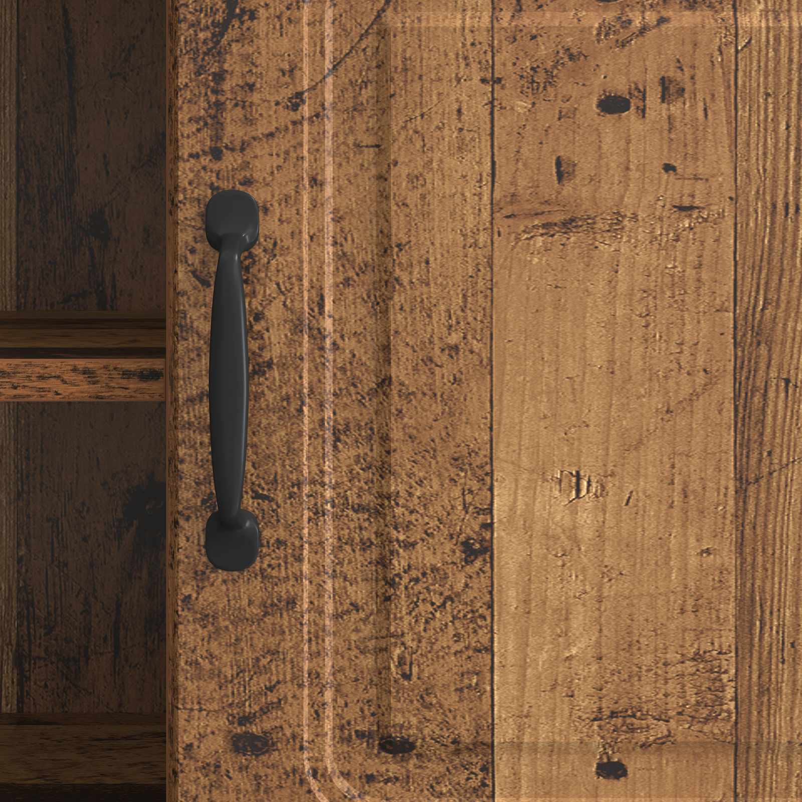 TV-kast Oud hout 102 x 34,5 x 47 cm Bewerkt hout