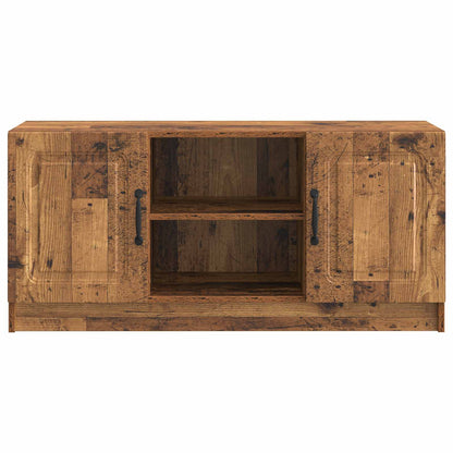 TV-kast Oud hout 102 x 34,5 x 47 cm Bewerkt hout