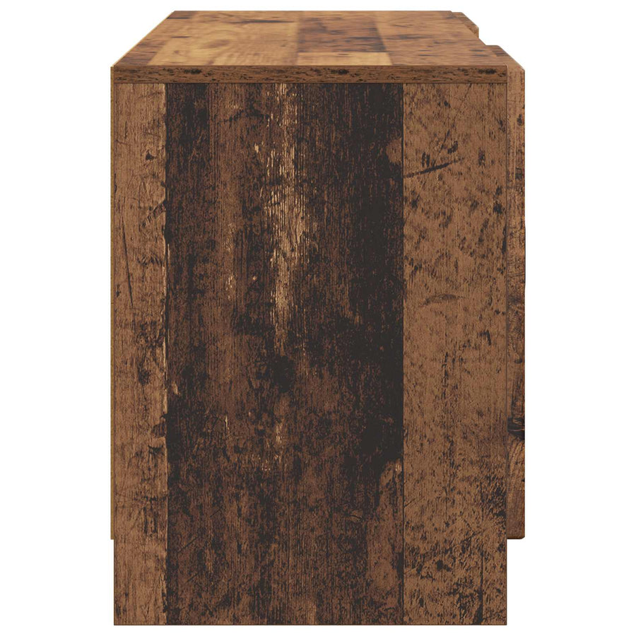 TV-kast Oud hout 102 x 34,5 x 47 cm Bewerkt hout