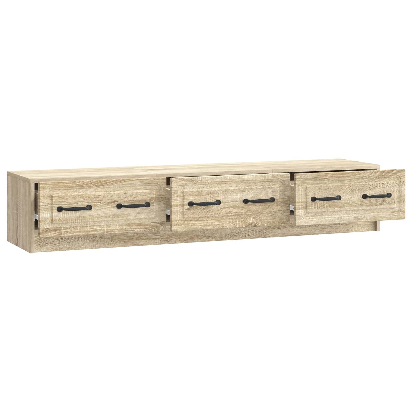 TV-kast met lade Sonoma Eiken 147 x 34,5 x 27 cm Bewerkt hout